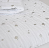 Baby Blanket Silver Stars